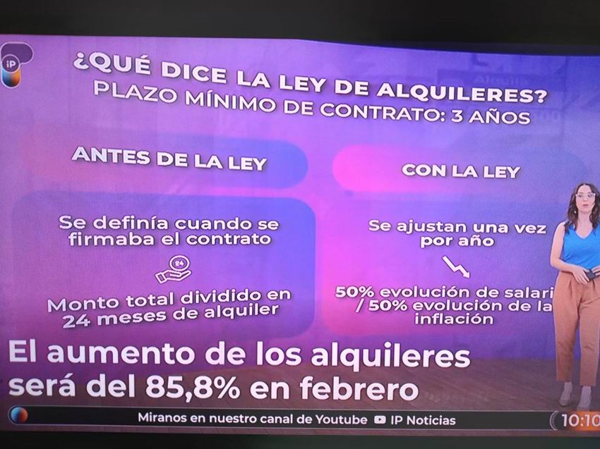 Alquileres: la renovación en febrero tendrá un aumento de más del 85%