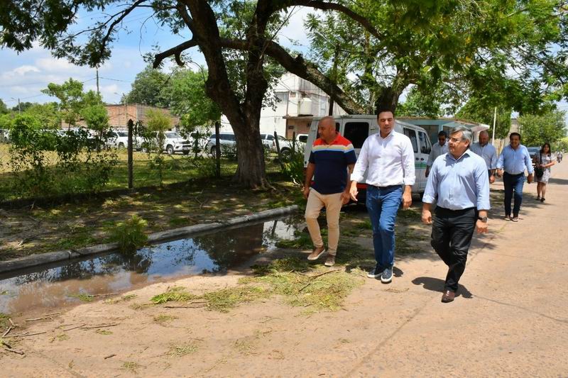 Después de la tormenta, la Provincia garantizó la asistencia a los afectados