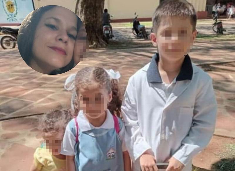 La Cruz: se fugó de su casa con sus tres hijos