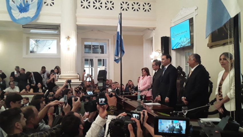 Valdés habló ante la Legislatura en la apertura de las Sesiones Ordinarias