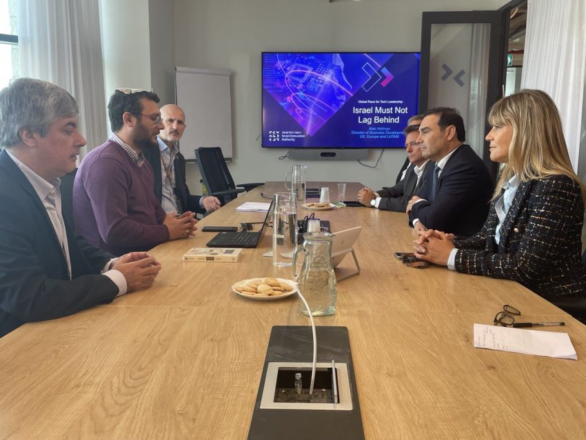 Director de Negocios de la Autoridad de Innovación Israelí recibió a la comitiva correntina