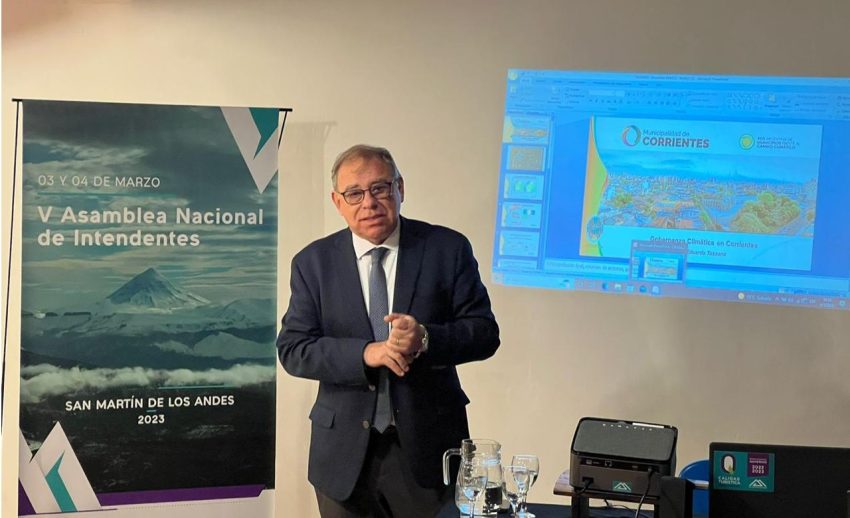 Tassano expuso sobre gobernanza climática y políticas ambientales en Neuquén