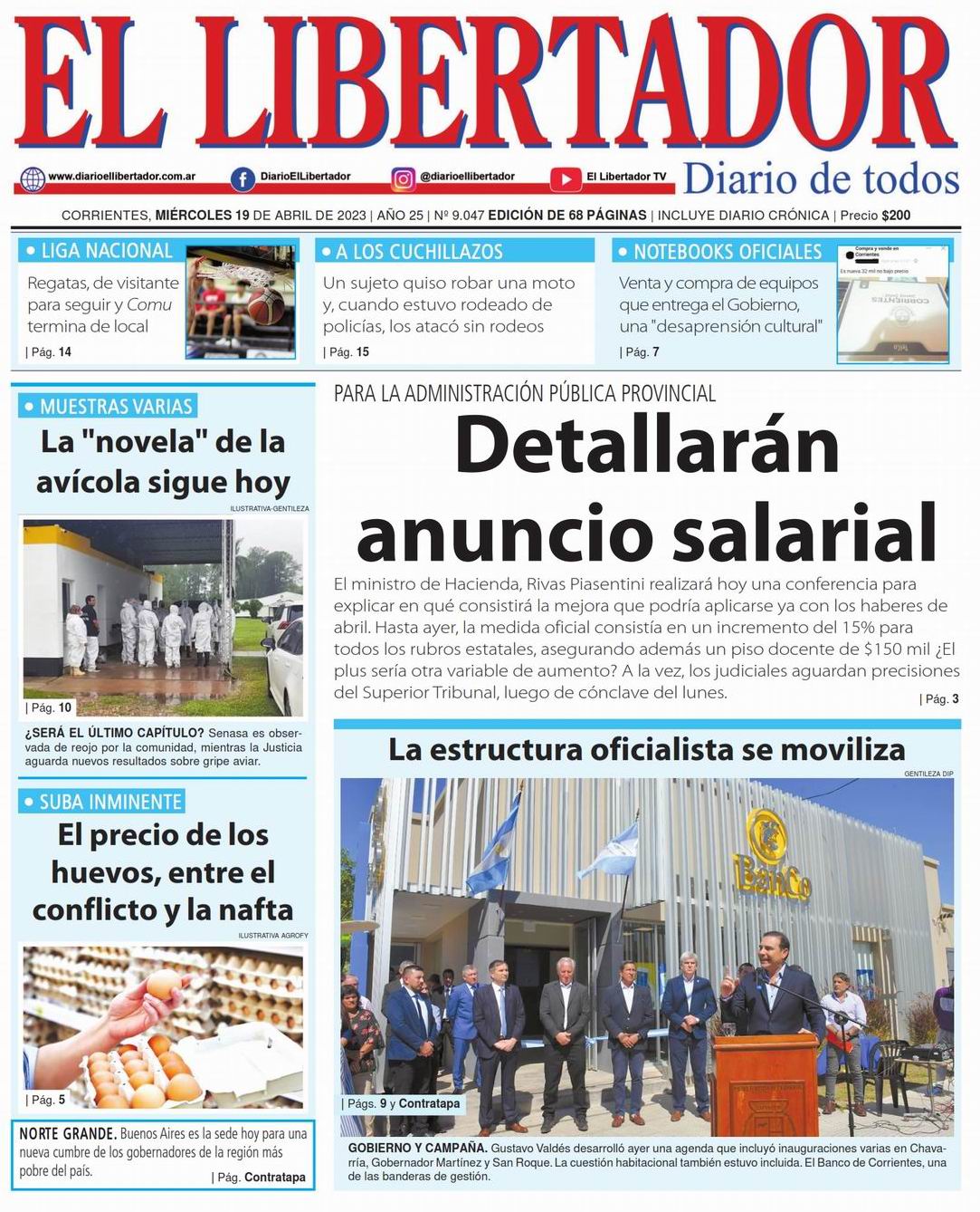 Diario Digital 19 de abril de 2023