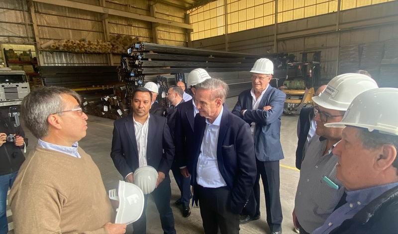 Pichetto pisó fuerte en visita a Goya