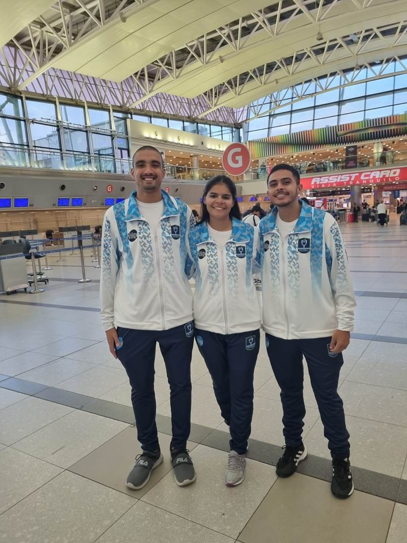 Histórico: tres corretinos, rumbo al Mundial de Cestoball