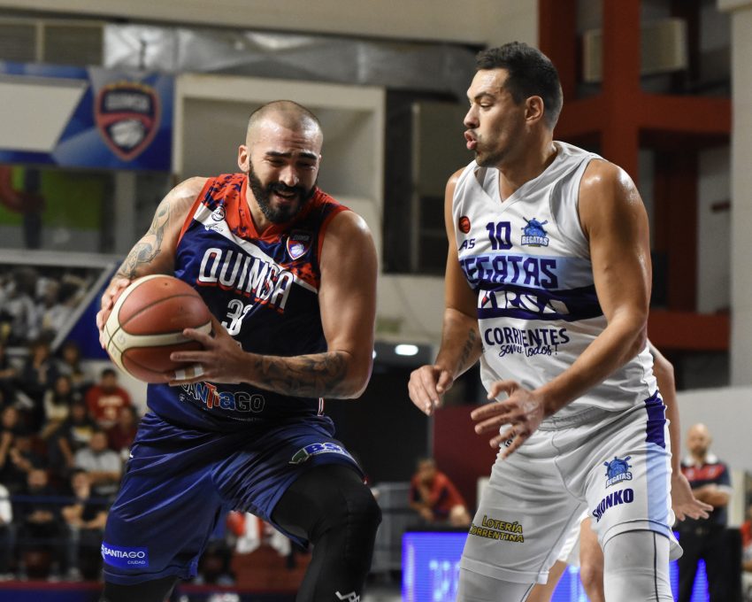 Regatas perdió en suplementario y quedó match point en contra ante Quimsa