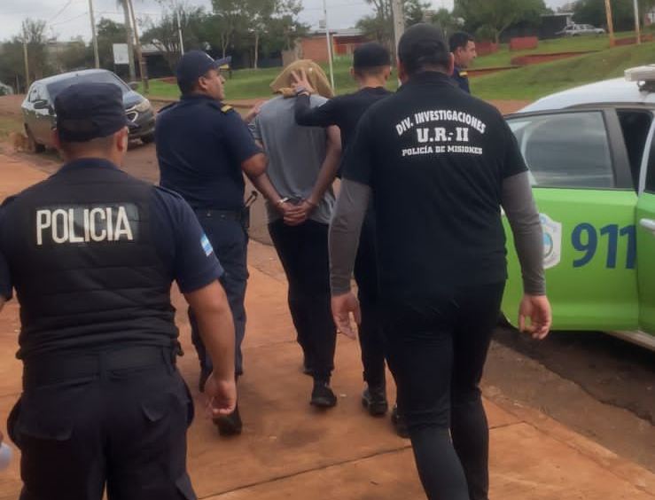 El sospechoso de asesinar a un bibliotecario fue trasladado a Santo Tomé