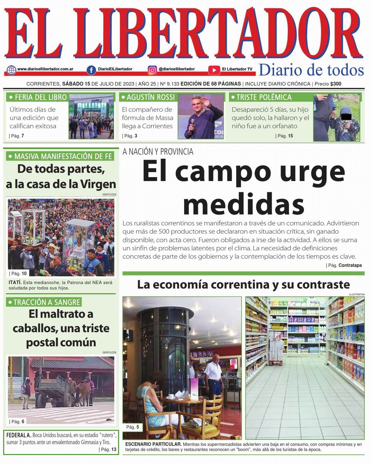 Diario Digital 15 de julio de 2023