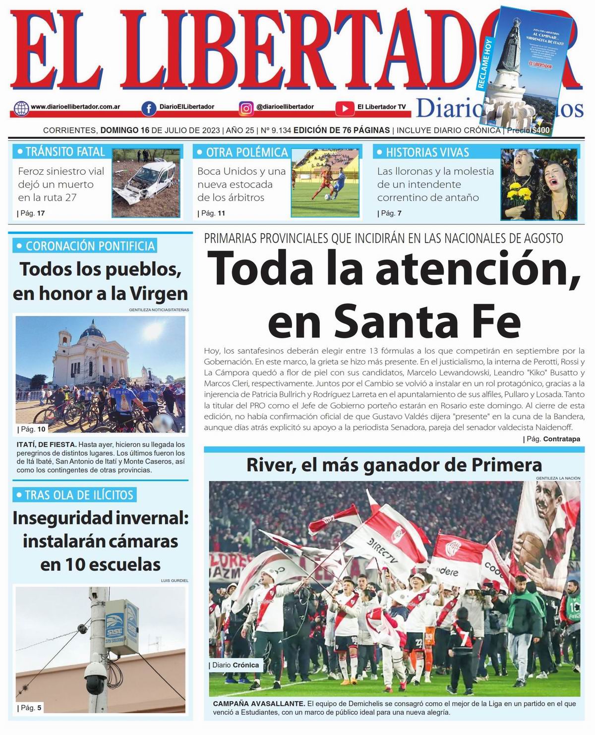 Diario Digital 16 de julio de 2023
