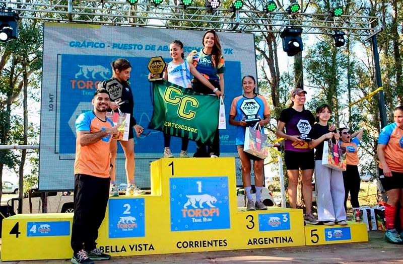 Juliana Romero triunfó en la 3ª Toropí Trail Run