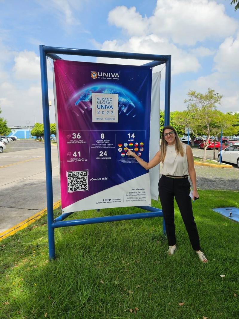 Una docente santotomeña dio clases sobre nutrición y salud en México