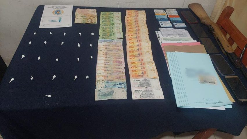 Detuvieron a una persona por narcomenudeo en el interior provincial