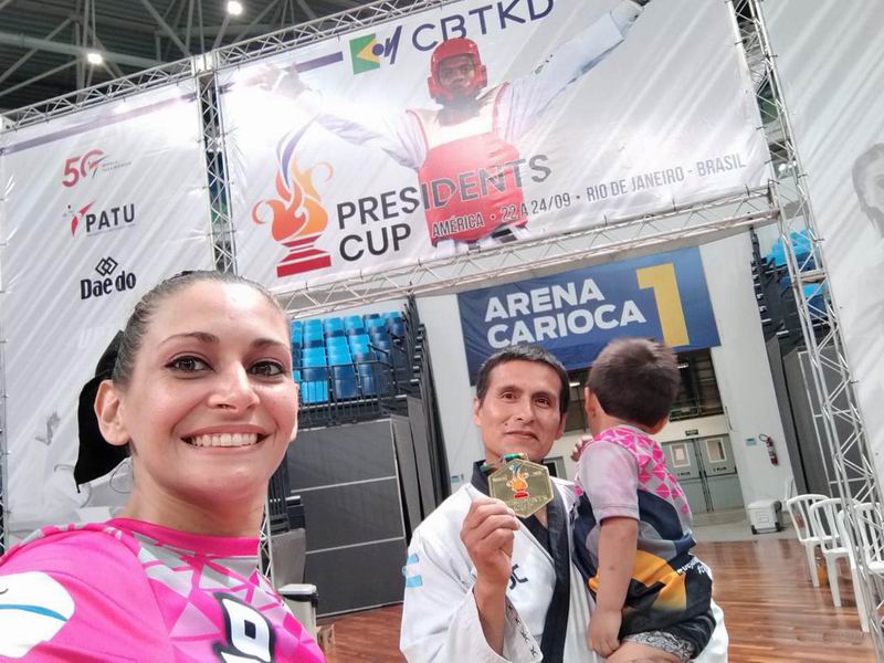 Isidoro Yucra logró medalla de oro en el Pan-América G 2 de Río de Janeiro