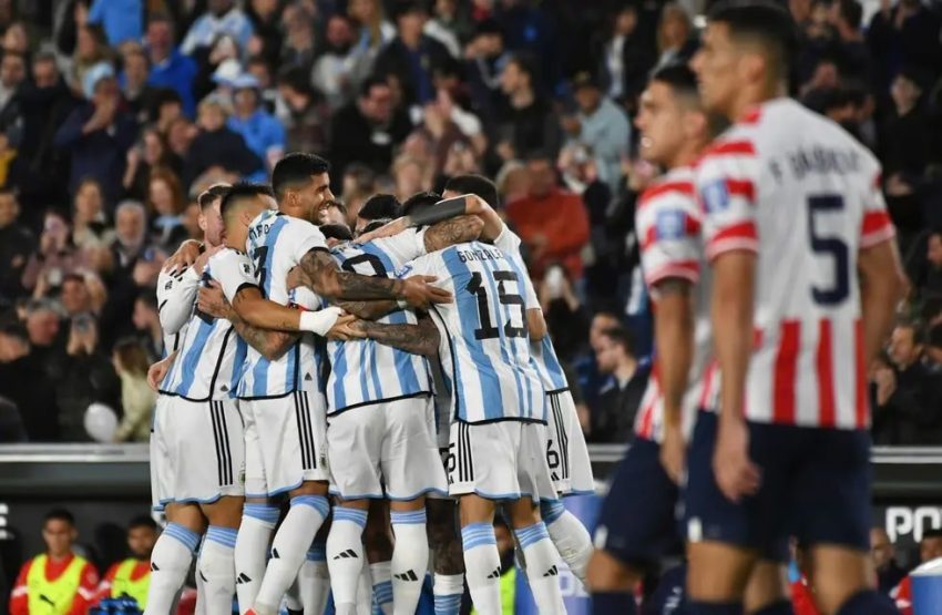 Argentina–Paraguay: un sorprendente pedido de matrimonio en pleno partido