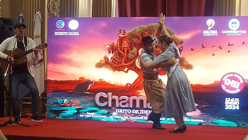 Presentaron la Fiesta Nacional del Chamamé en Buenos Aires