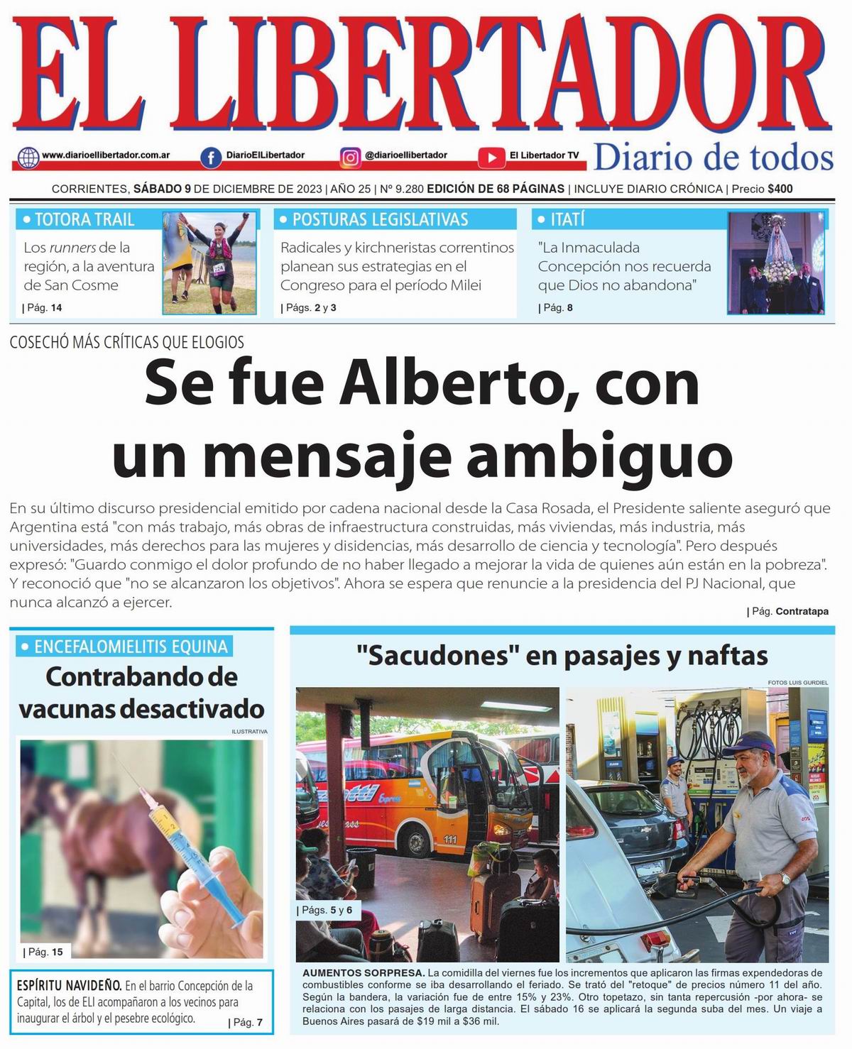 Diario Digital 9 de diciembre de 2023