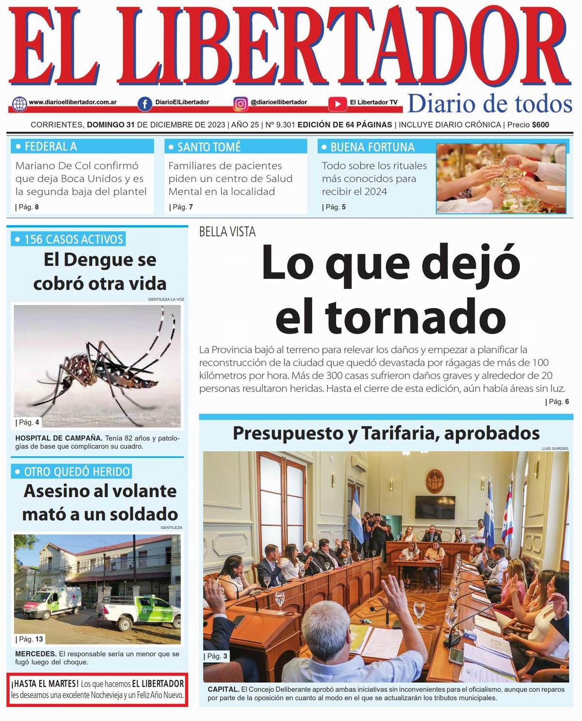 Diario Digital 31 de diciembre de 2023