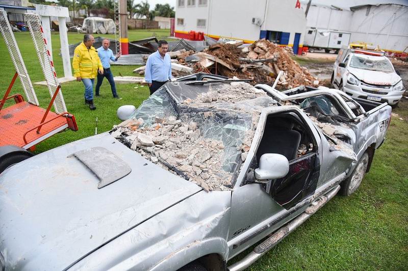 Avanzan en relevamiento de daños, limpieza y normalización de servicios