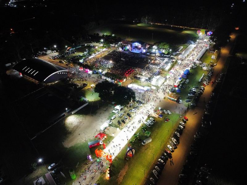 Con un gran marco de público, cerró la 21ª Fiesta Nacional de la Naranja