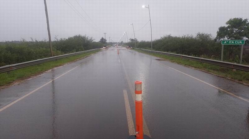 Habilitaron el tránsito sobre el puente Itacuá en la ruta 94, para vehículos livianos