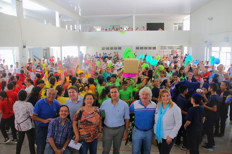Vibrante Interpromo, en la escuela Belgrano