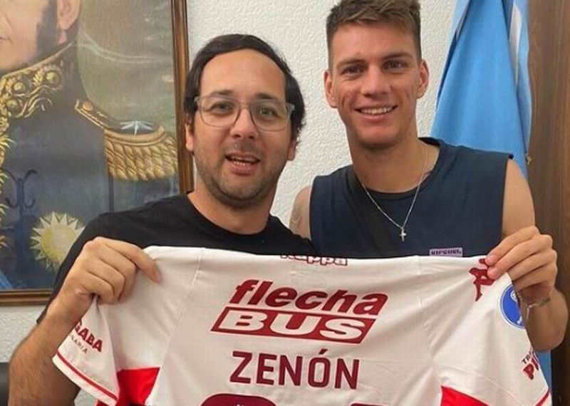 Kevin Zenón participó de un evento solidario en Goya