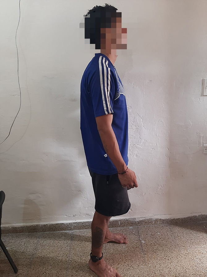 Vecinos frenaron a ladrón con tobillera electrónica