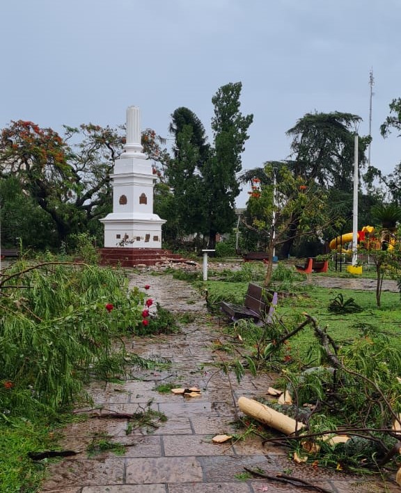 Eulogio Márquez: «Bella Vista y San Lorenzo, las más afectadas por el temporal»