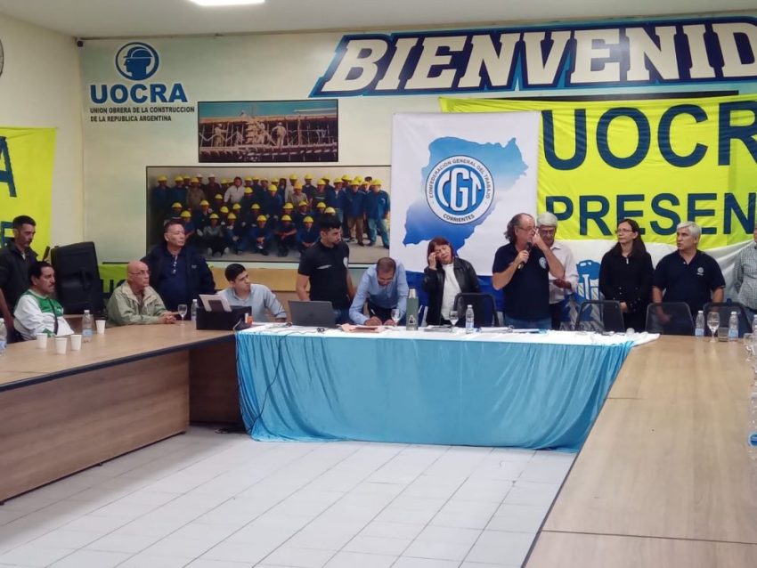 DNU y ley ómnibus: la CGT Corrientes pide reunión con legisladores nacionales