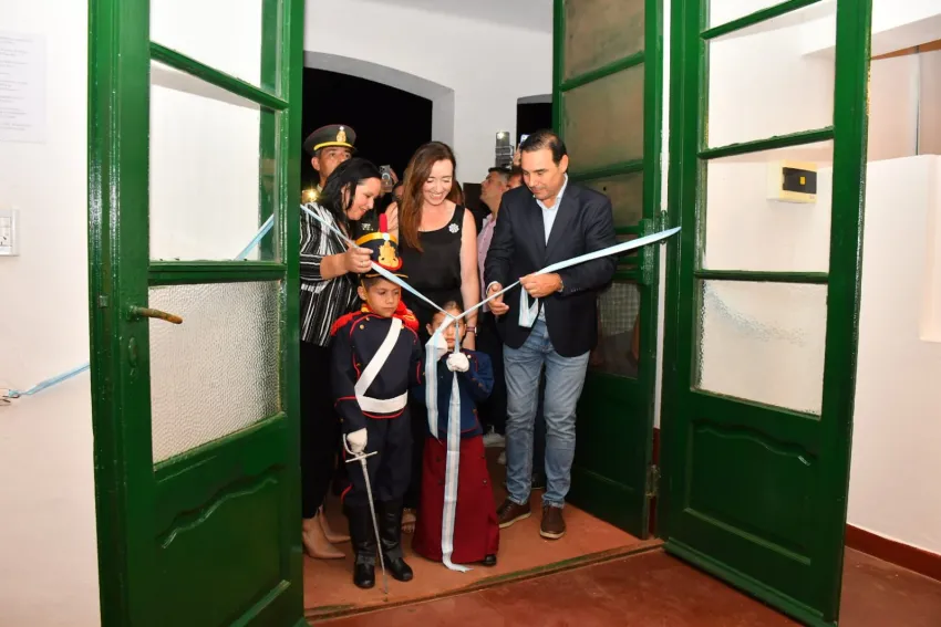La vicepresidente y Valdés inauguraron refacciones en el Museo Sanmartiniano