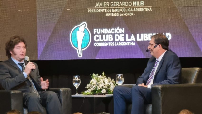 Milei: «El único que tuvo las pelotas para hacer este ajuste ortodoxo fui yo»