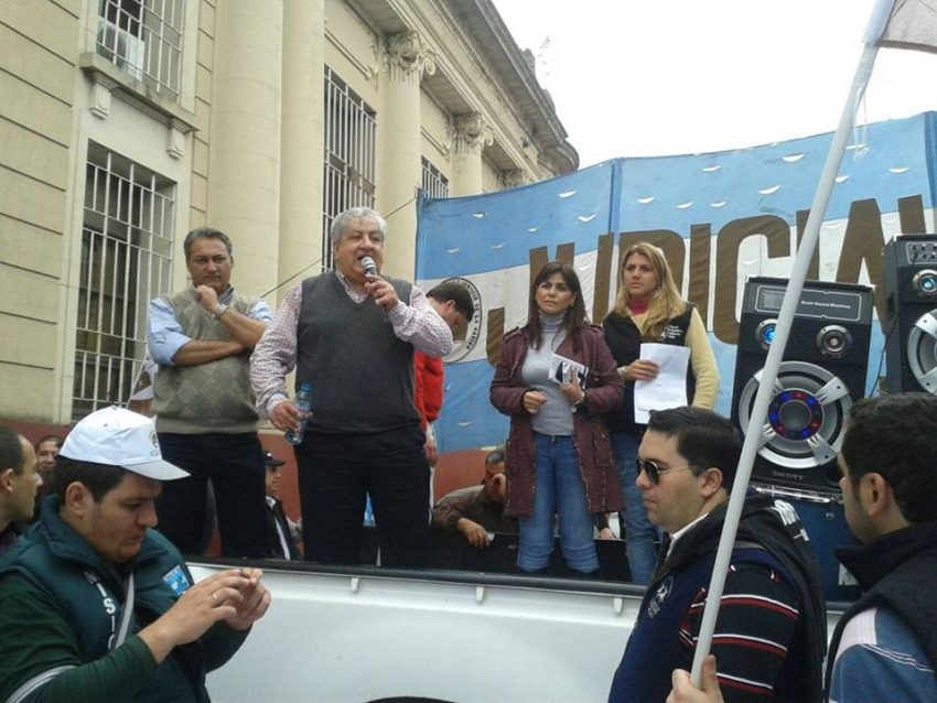 Los judiciales nacionales se movilizan en Corrientes