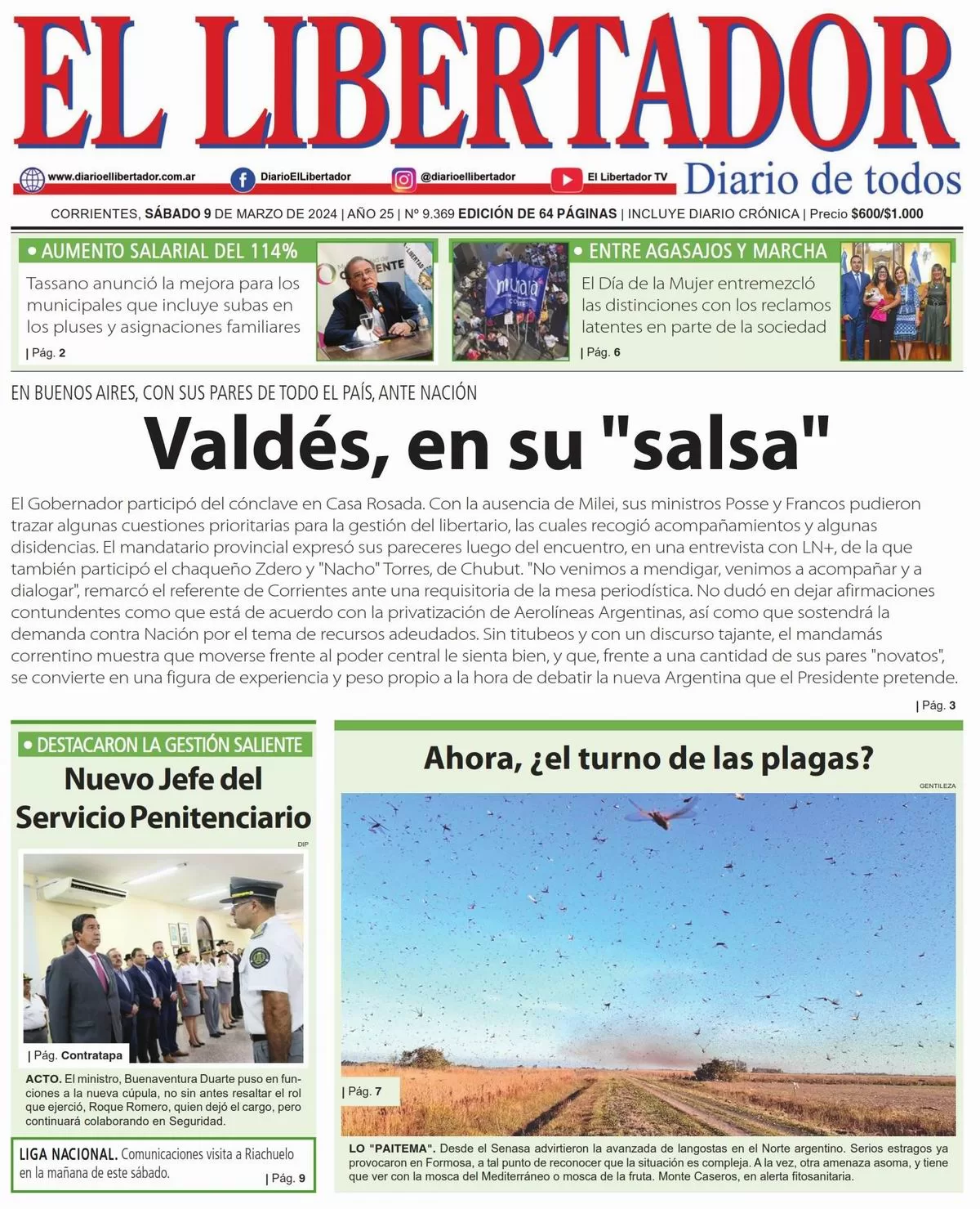 Diario Digital 9 de marzo de 2024