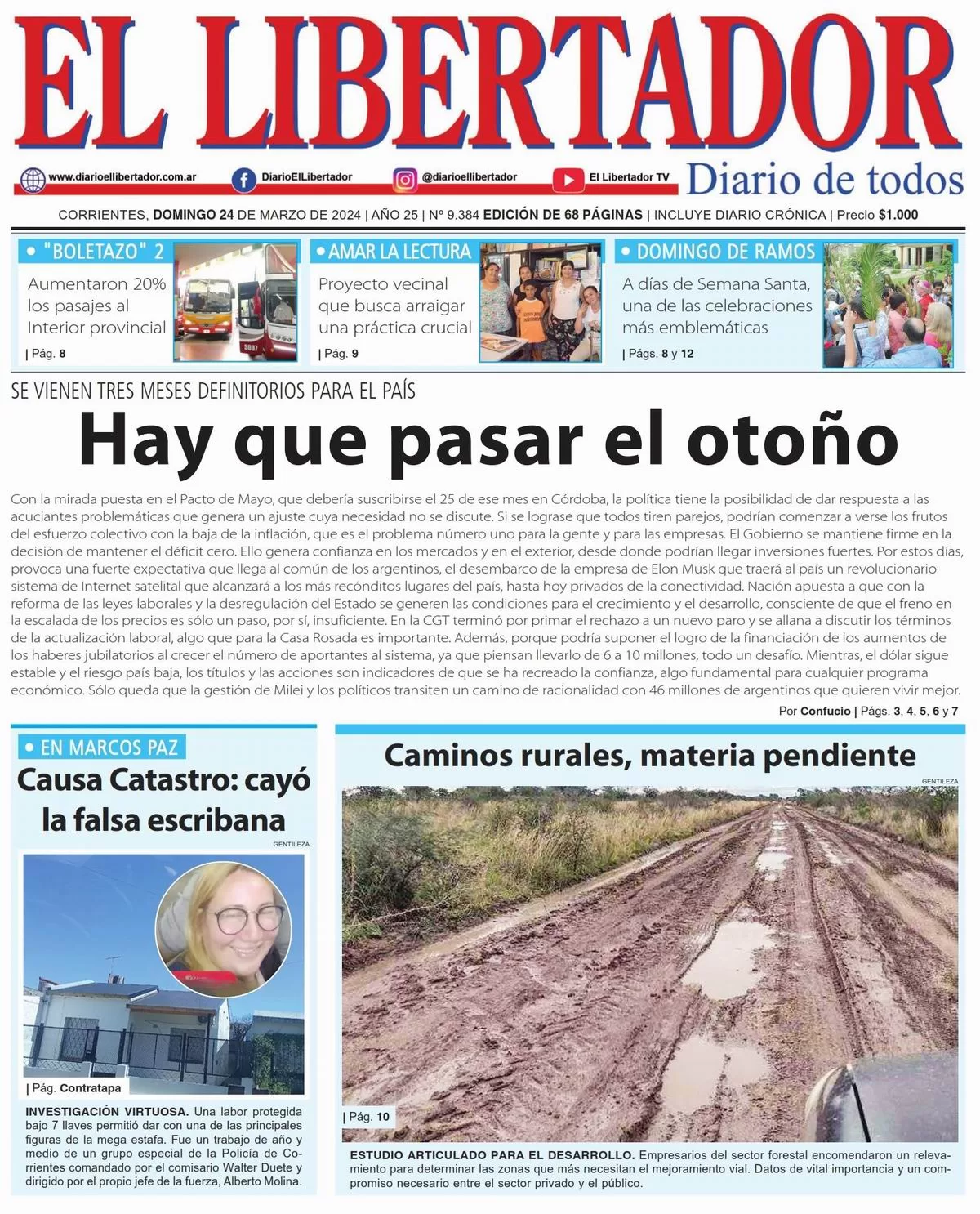 Diario Digital 24 de marzo de 2024