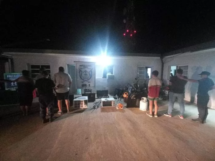 Paso de la Patria: la Policía capturó una banda de delincuentes