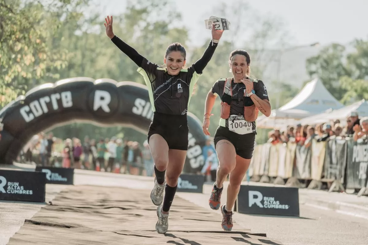 Correntinos se destacaron en el Trail Run Altas Cumbres 2024