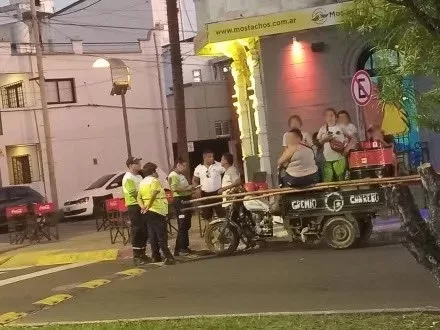 La trama verdadera de la protesta en Tránsito que habilitó una fake news