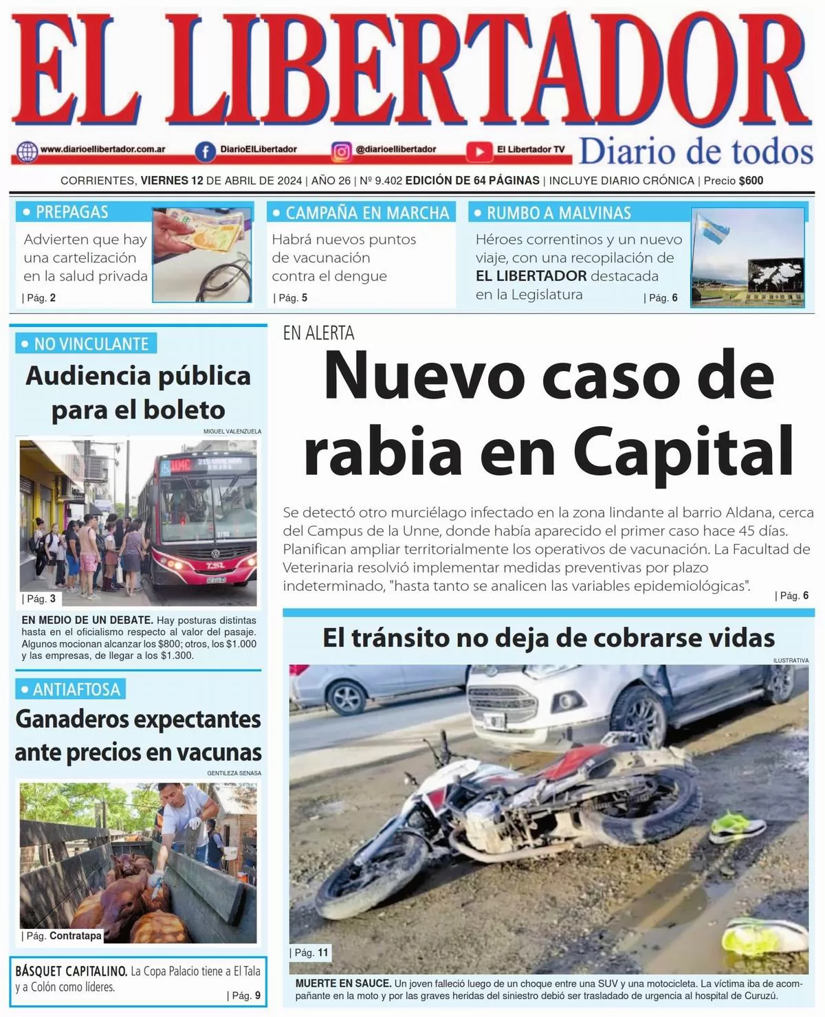 Diario Digital 12 de abril de 2024