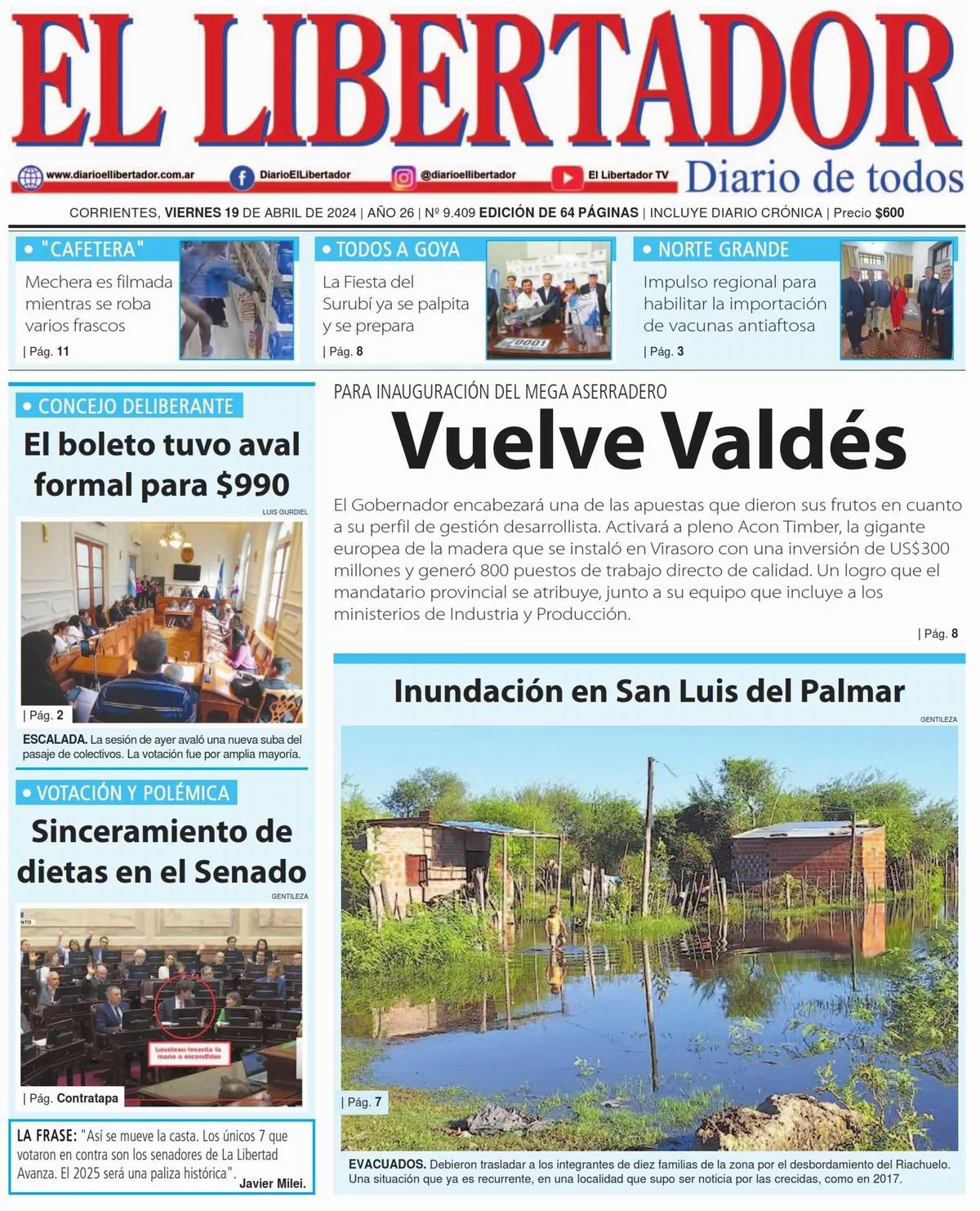 Diario Digital 19 de abril de 2024