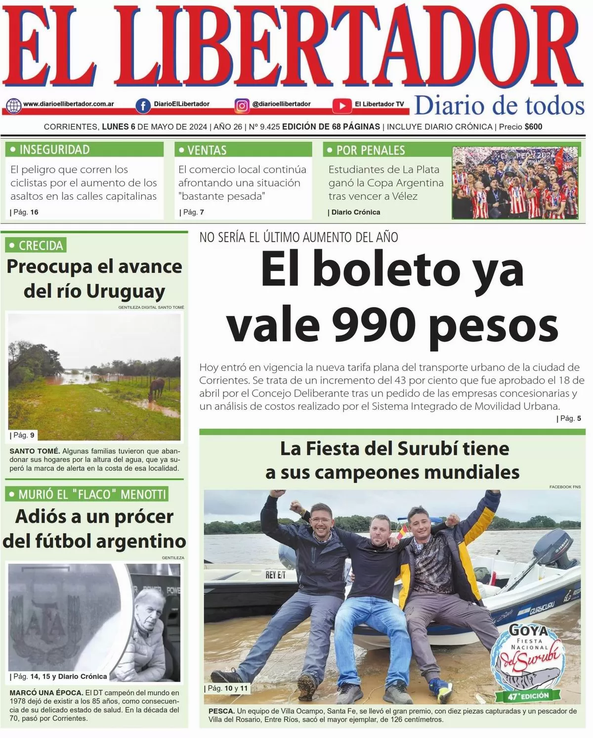 Diario Digital 6 de mayo de 2024