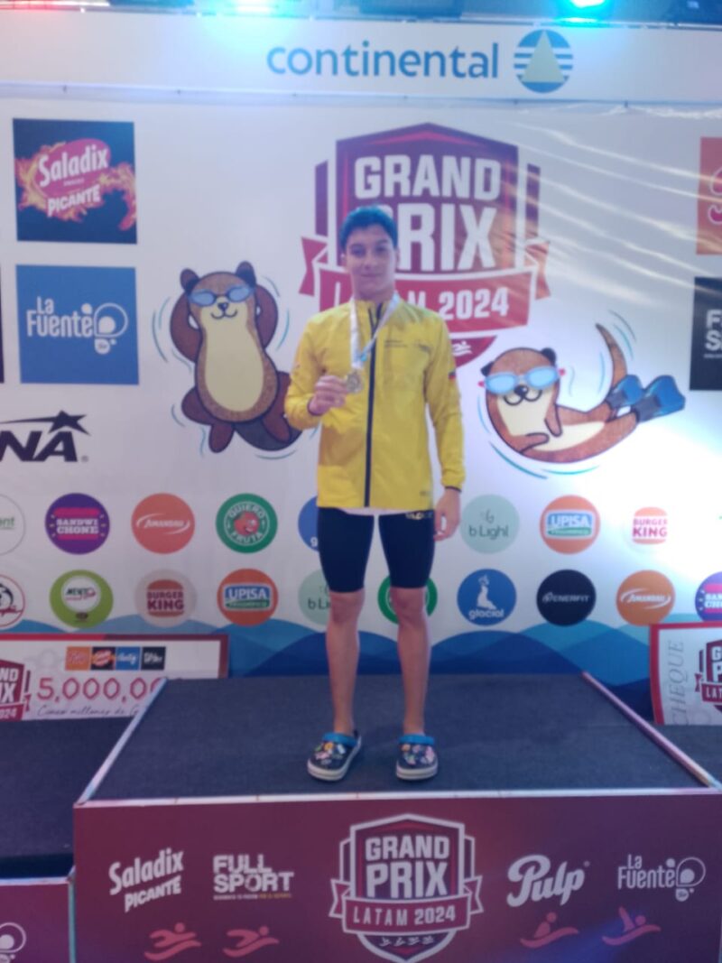 Ezequiel Lafuente se bañó en oro en el Gran Prix Latam