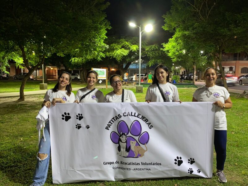 Rescatistas de animales realizan campaña para sumar lugares de tránsitos y voluntarios