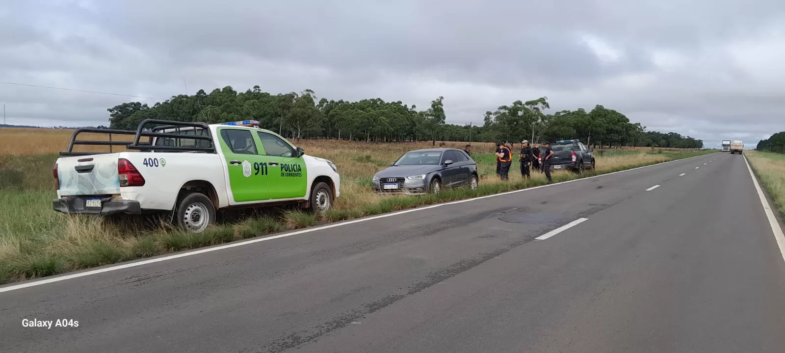 La Cruz: denunció el robo de su auto y lo hallaron abandonado en la Ruta 14