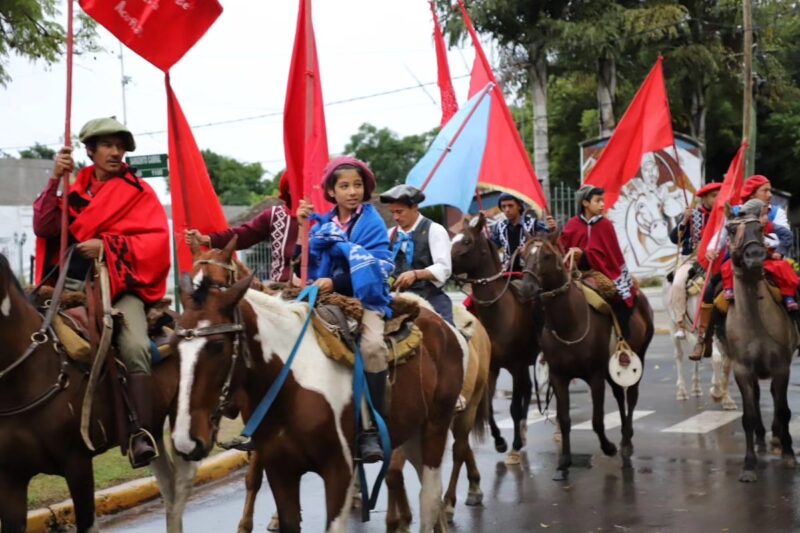 Saladas recuerda al “Gaucho Lega” en el aniversario de su muerte