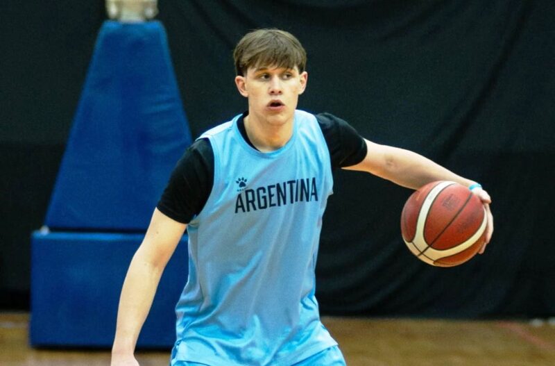 El Rojinegro Joaquín Folmer jugará la Americup U18 con la selección argentina