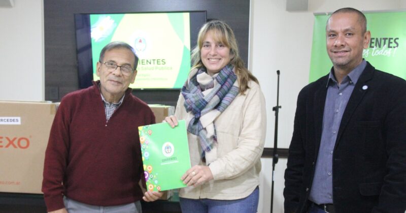 El hospital Las Mercedes recibió equipos informáticos para fortalecer el sistema