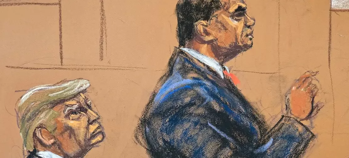 Multan a Trump por insultos contra testigos en juicio penal