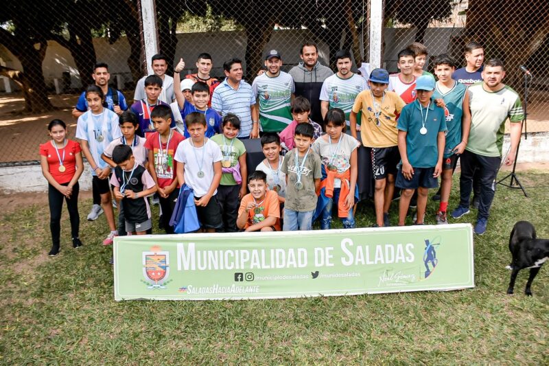 Saladas fue sede del Primer Torneo de Mini Atletismo