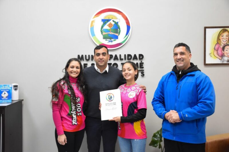 Con apoyo comunal, Estefanía Ifrán irá al Panamericano de Taekwondo en México