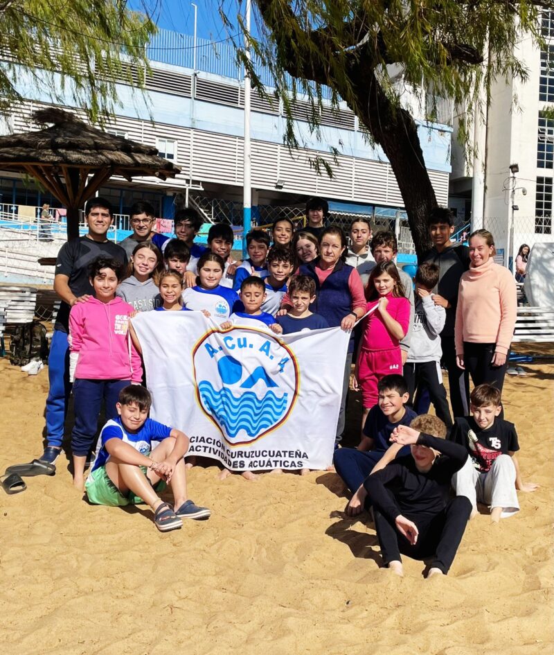 Curuzucuateños, destacados en el Regional de Natación